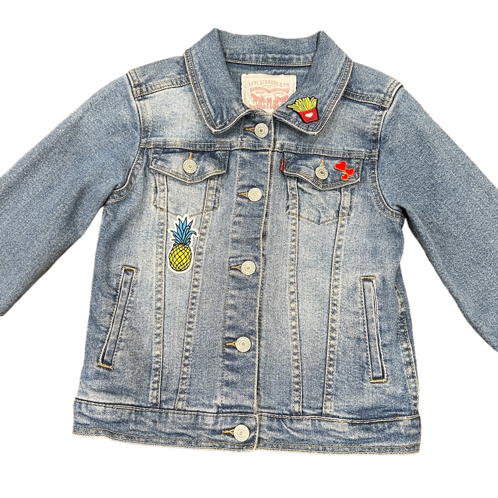 LEVI’S Kids Jacket Customized Size Medium 140-152 CM 10-12 years